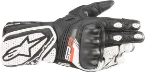 Alpinestars Stella SP-8 V3 Women's Motorcycle Gloves, Black/White
