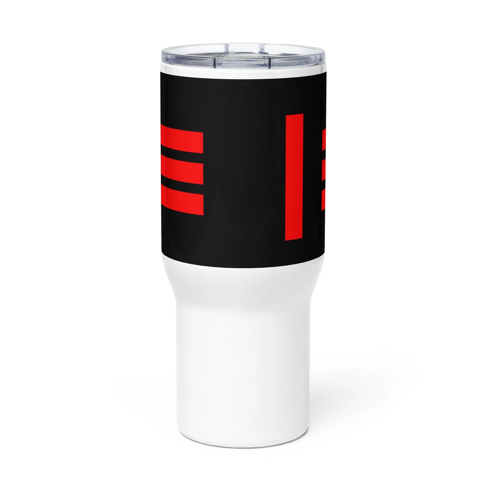 Master Slave Pride Flag Travel Mug with Handle