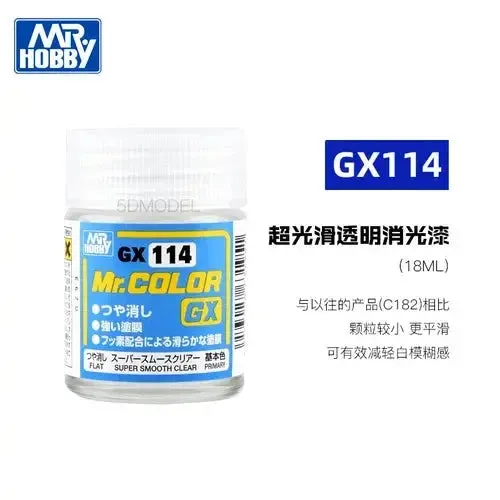 Mr. Hobby Protective Paint Oiliness Gloss Matte Finish GX100 112 113 114 for BJD Makeup
