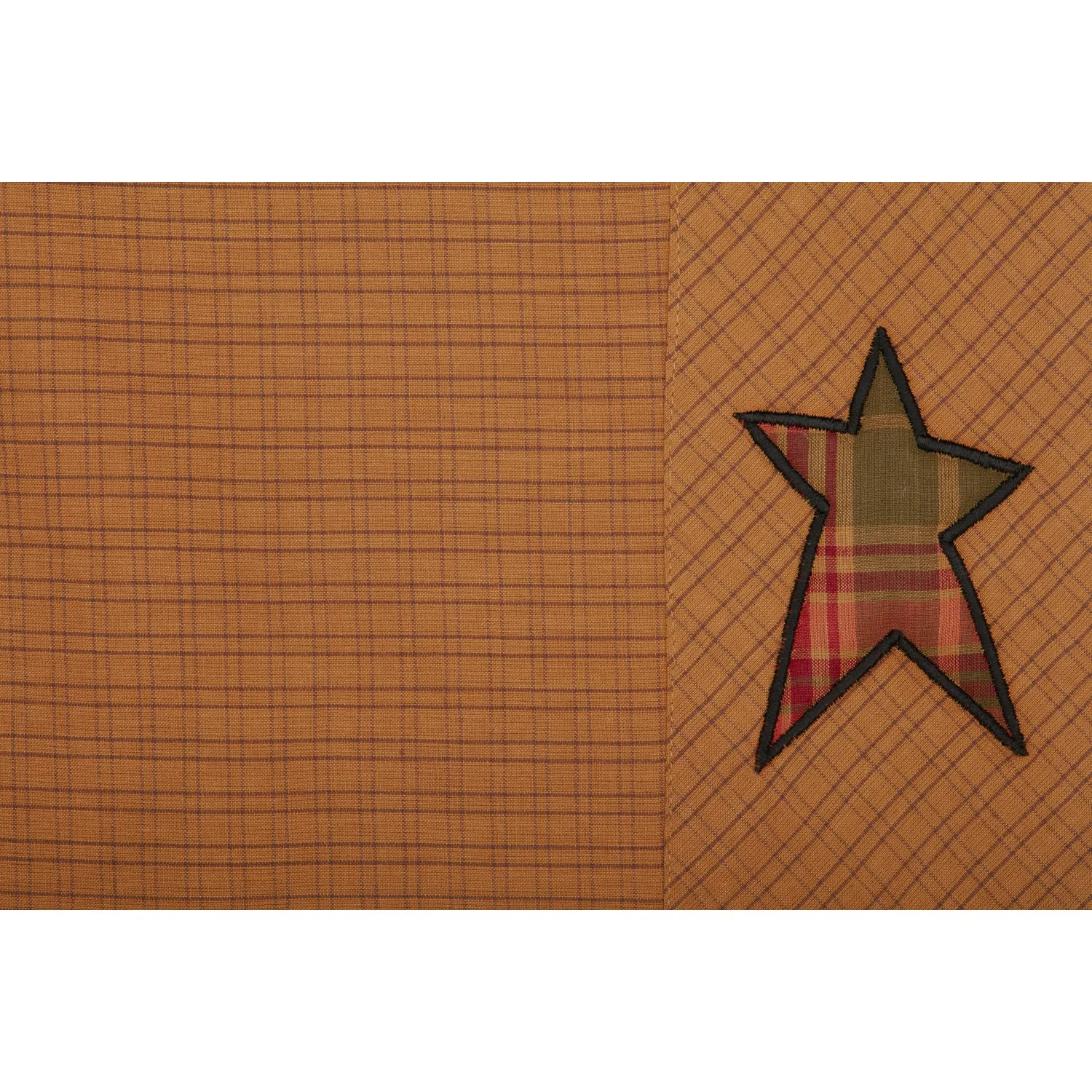 Stratton Pillow Case w/Applique Star Set of 2