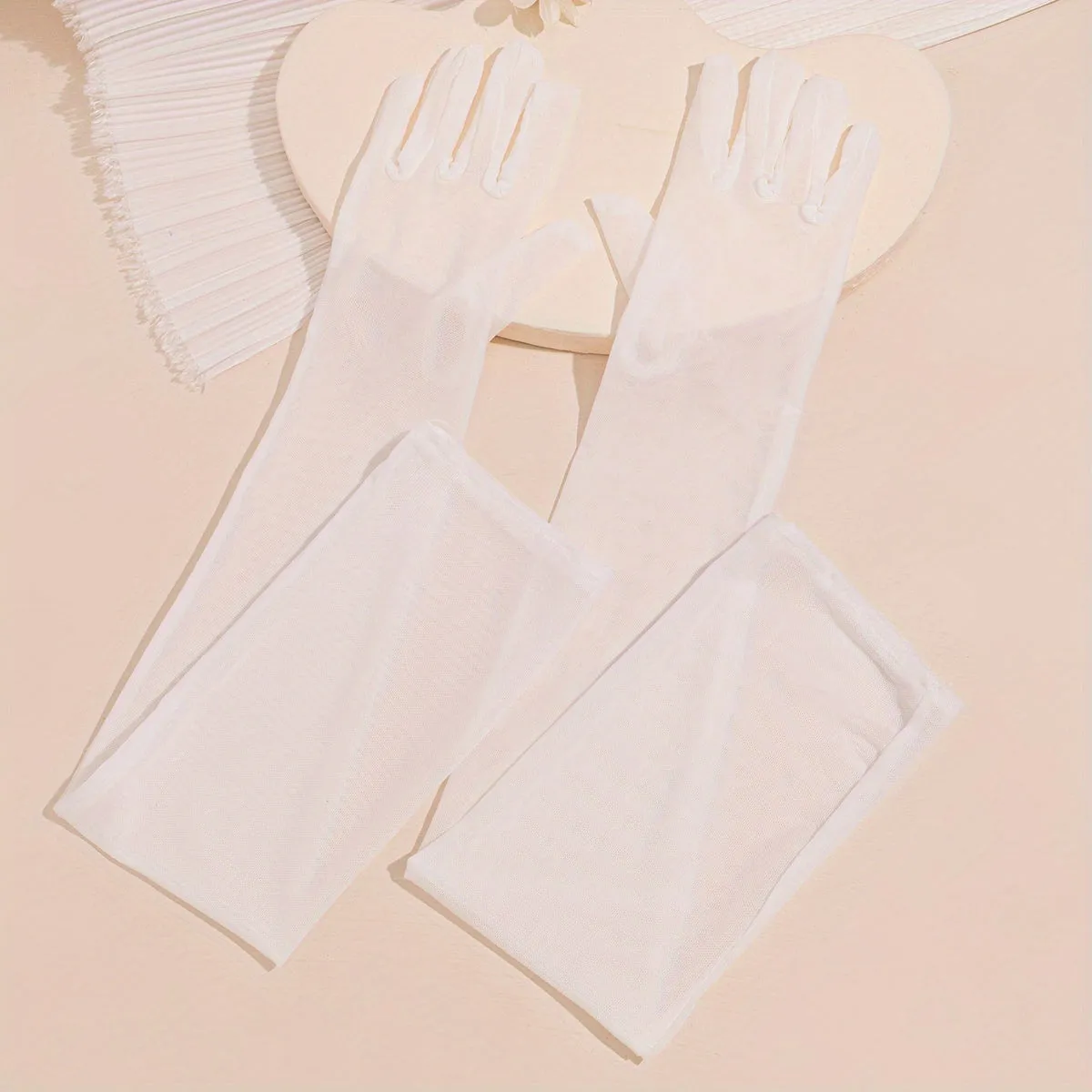 Stylish Mesh Gloves for Women  Perfect for Special Occasions