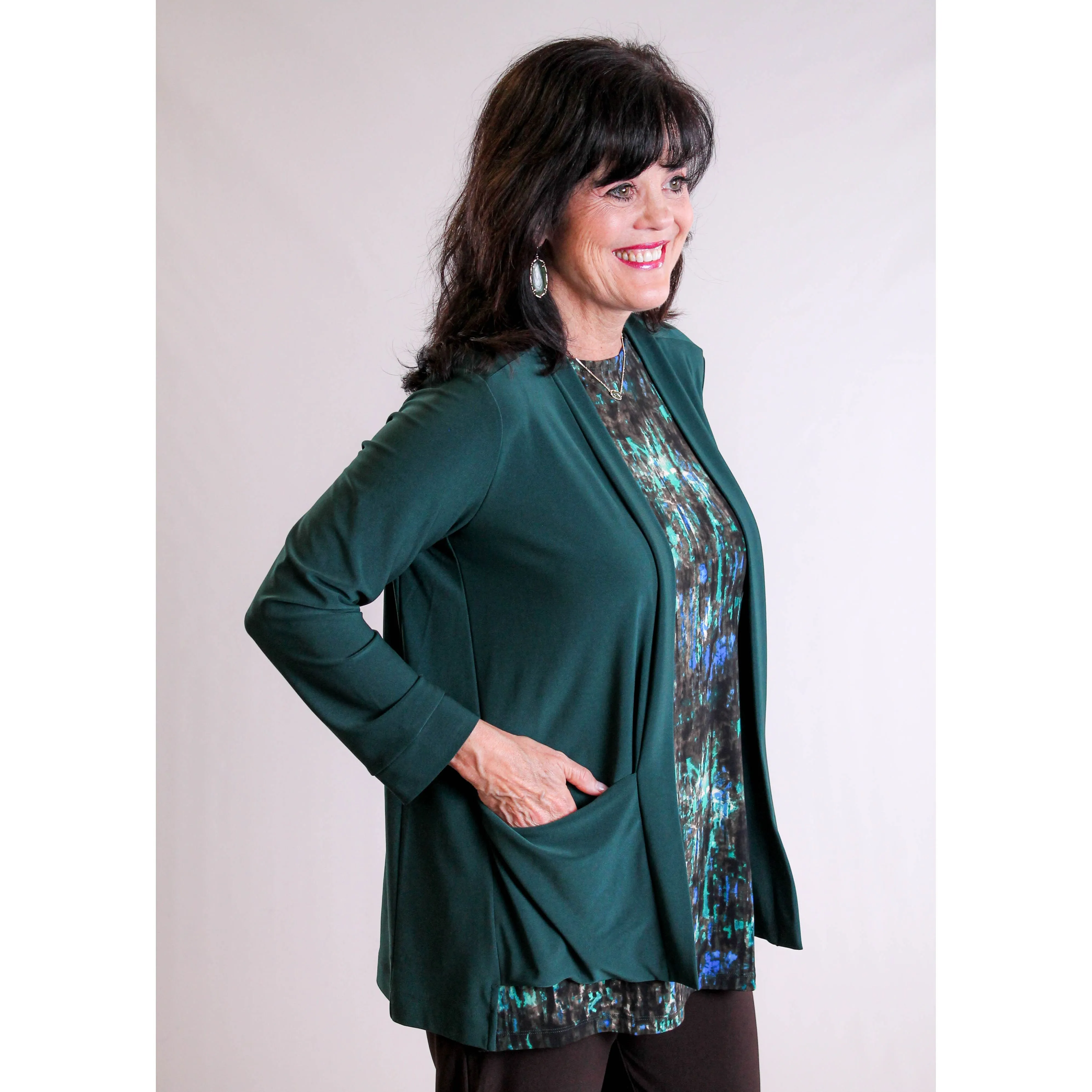 Sympli Core Cardigan with Pockets